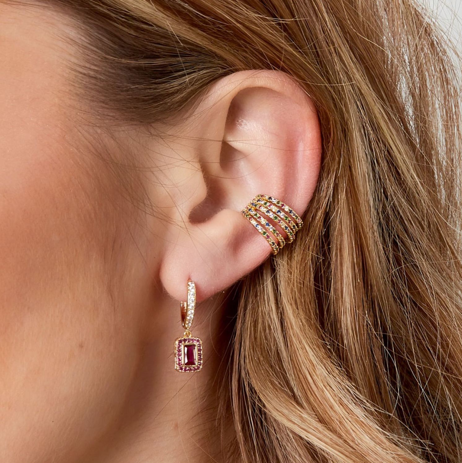 Earcuff Layering Gold
