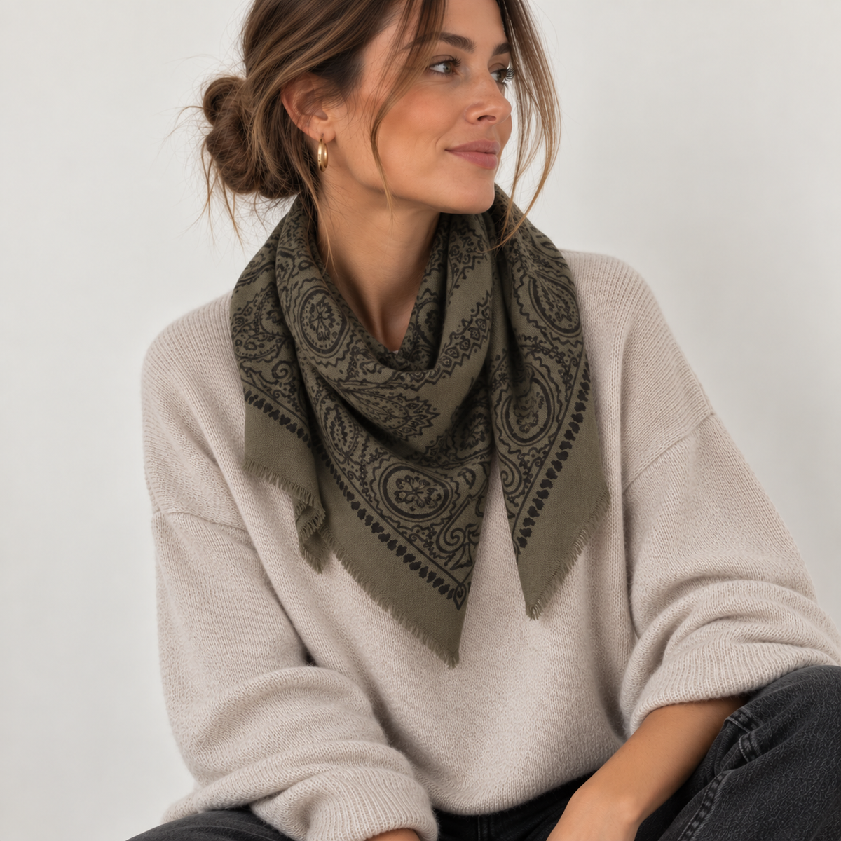 Schal Midi PAISLEY