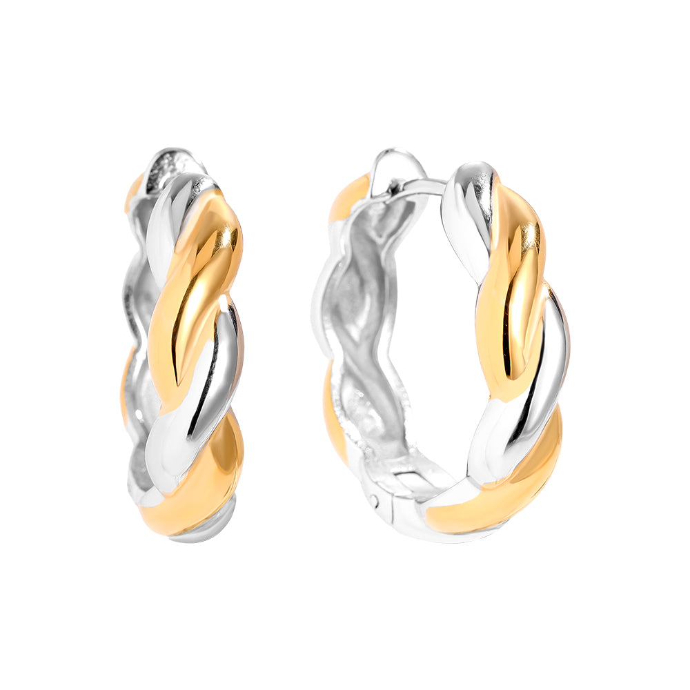 Ohrringe Bicolor BIG TWIST