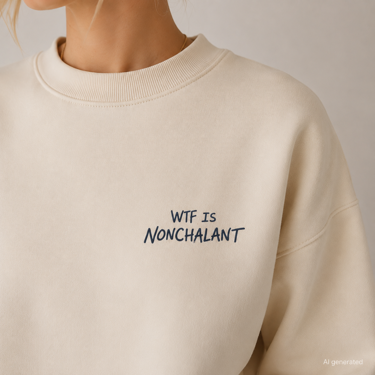 Ladys Sweater NONCHALANT