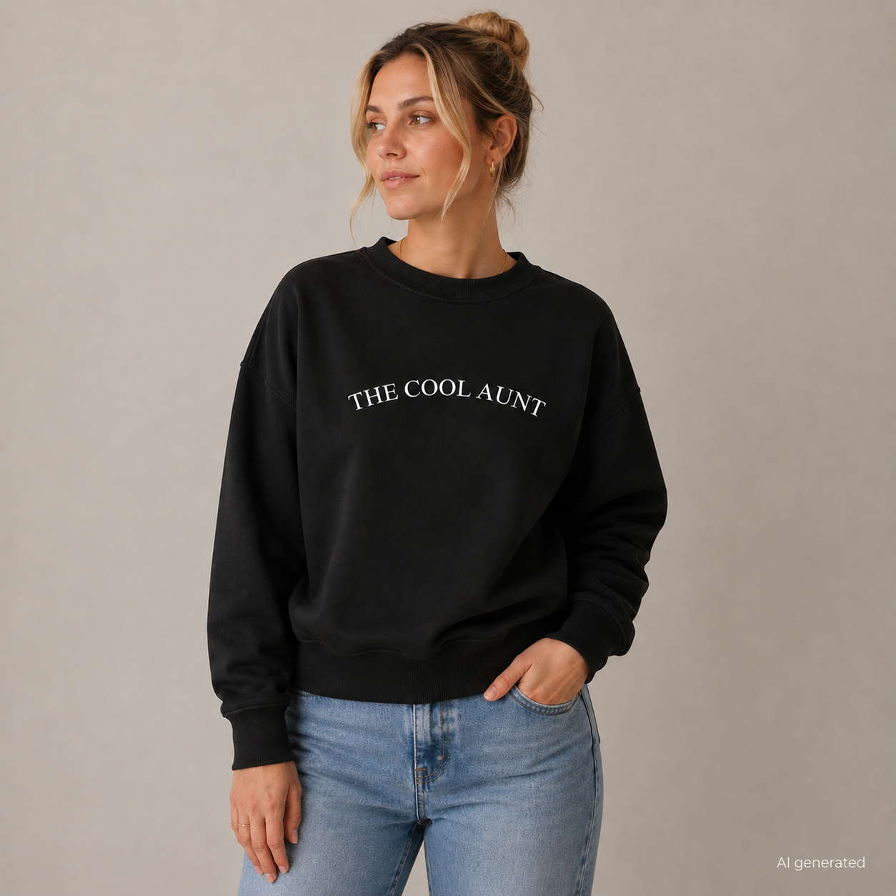 Ladys Sweater THE COOL AUNT