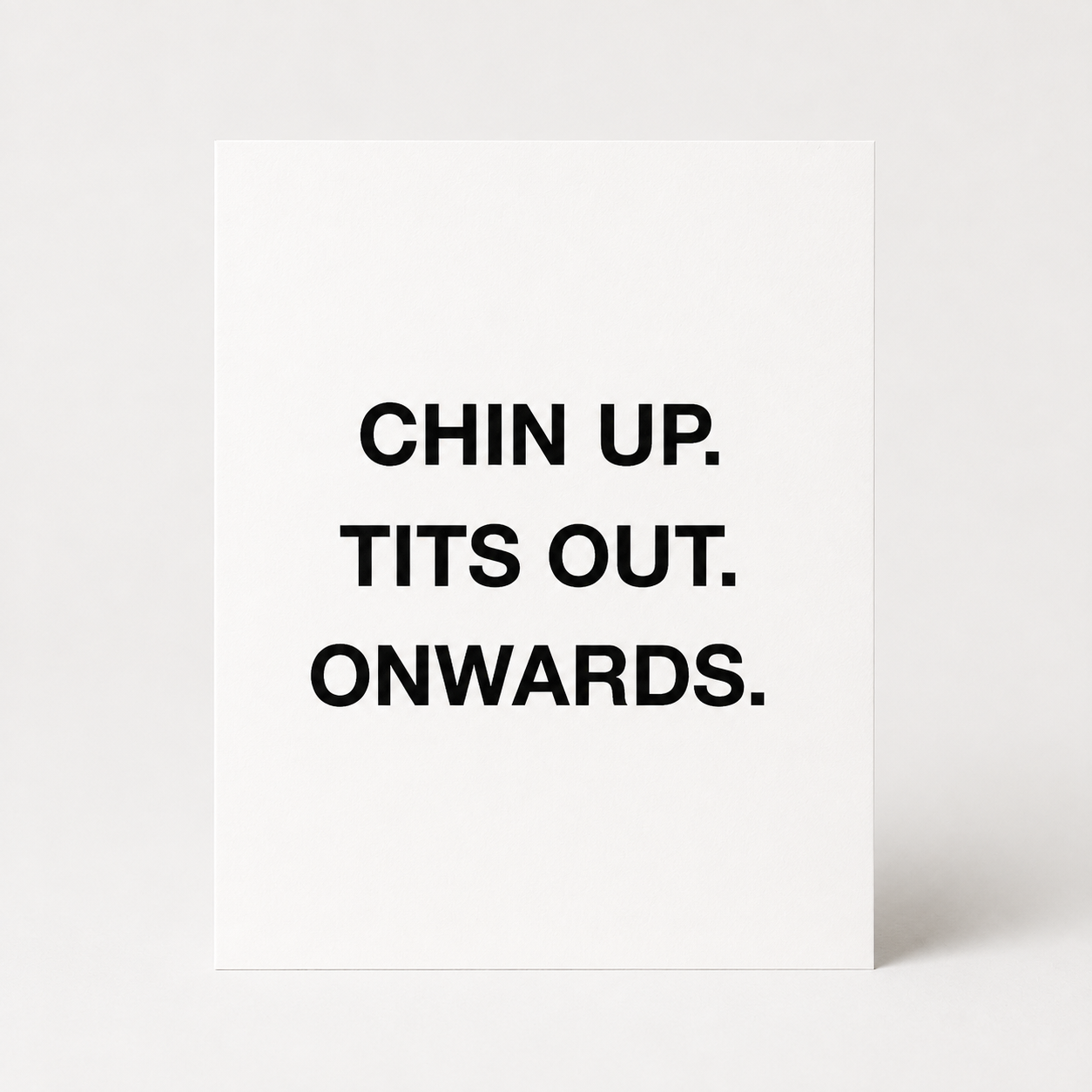 Postkarte ONWARDS